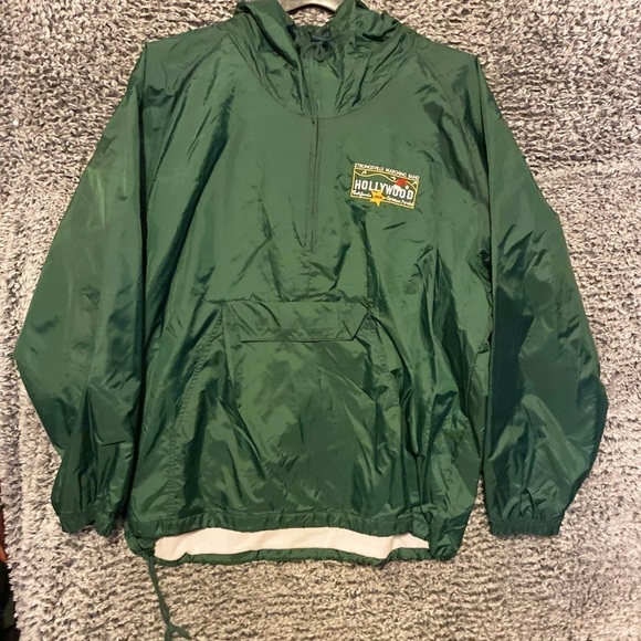 VTG T RI Mountain Green Mens Sport Windbreaker Size 2XL . - Picture 5 of 6